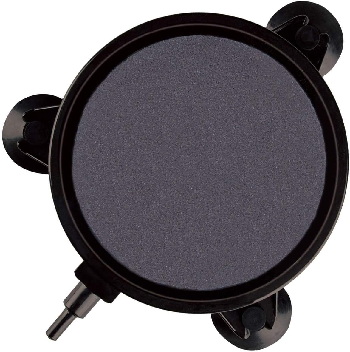 SLOCME 4 Inch Aquarium Air Stone - Air Bubble Stone with Suction Cup Dissolving Oxygen Diffusers Air Pump Accessories for Aquarium Fish Tank