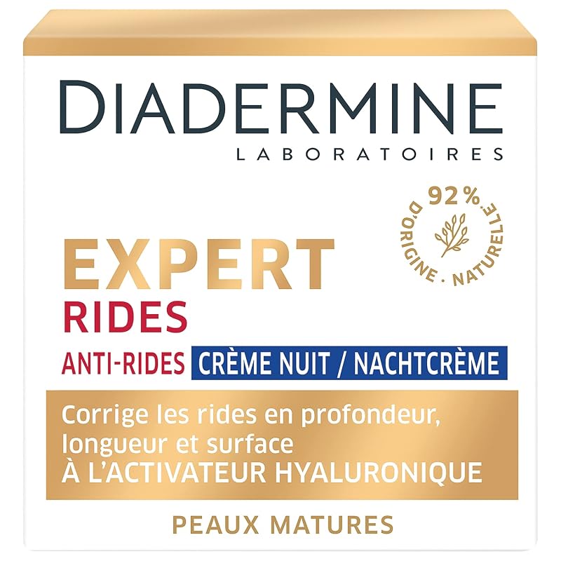Creme noturno para o rosto Diadermine Expert Wrinkle, 50 mL