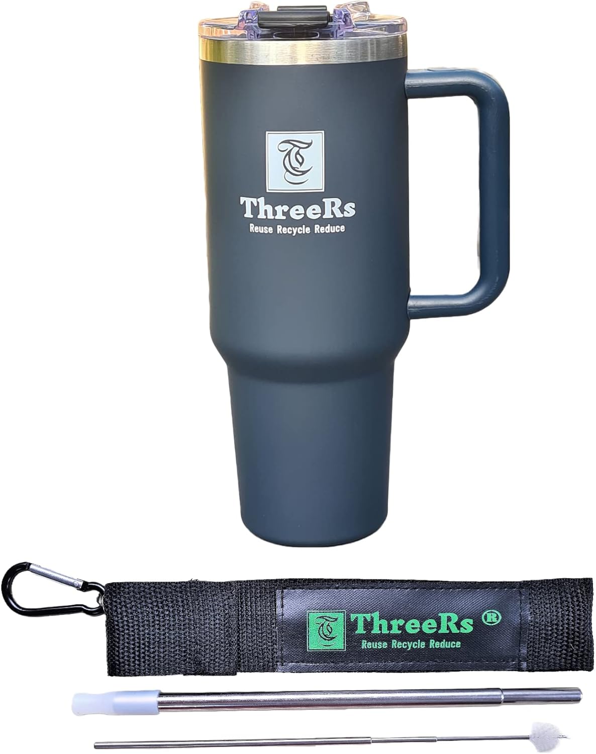 ThreeRs Adventure Quencher Travel Mug Upgraded V2, Insulated Coffee Cup