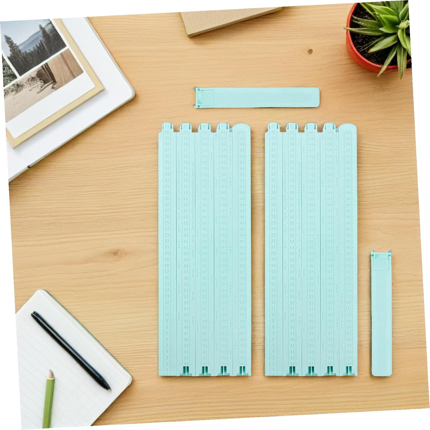 ERINGOGO Portable Kids Height Measurement Device Cartoon Growth Chart Wall Ruler Child Growth Chart for Home Easy to Store