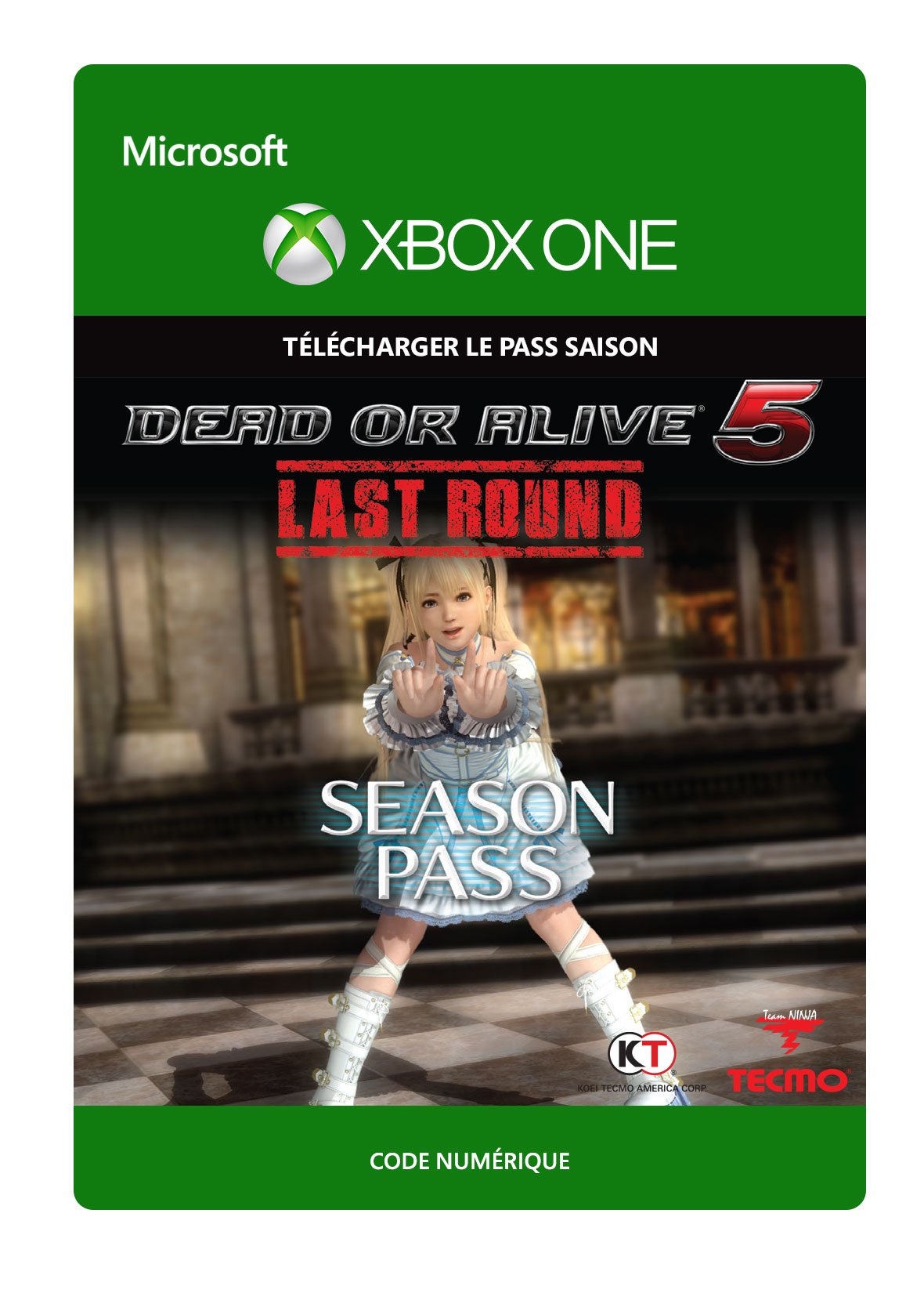Dead or Alive 5 Last Round New Costume Pass 1 [Xbox One - Code jeu à télécharger]