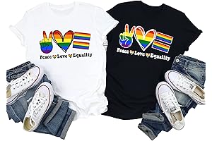 Peace Love Equality Pride Shirt: Celebrate Human Connection