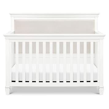 Namesake Darlington 4-in-1 Convertible Baby Crib, Warm White