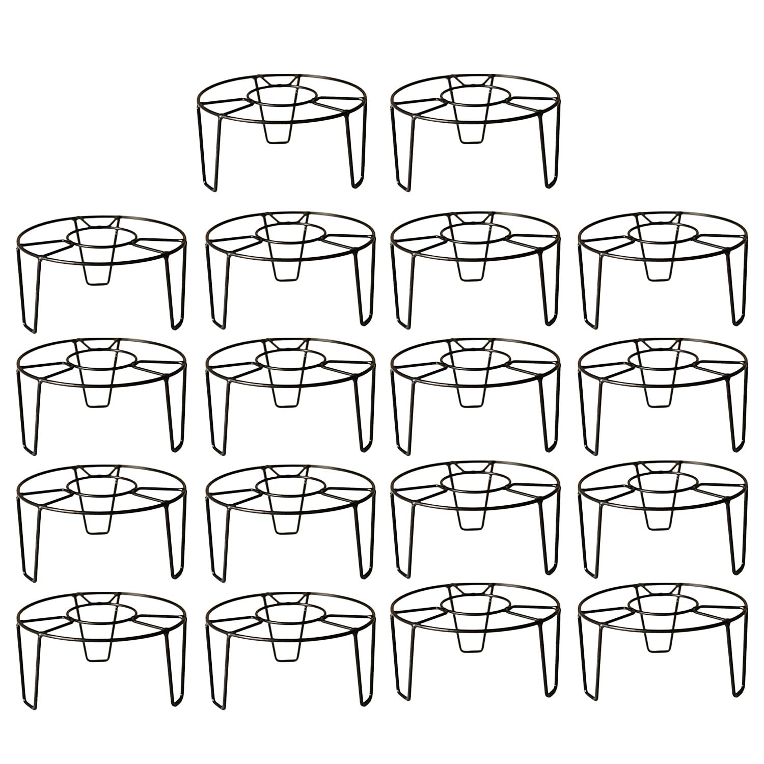 Go Hooked Flower Pot Stands - Display Plants Elegantly -17