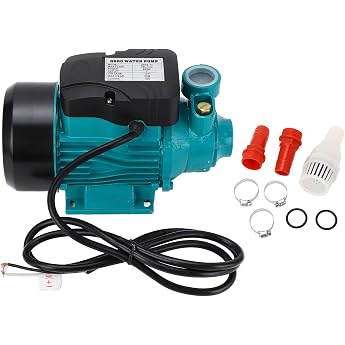 DC 12 V Solar Pump 3200 RPM 35LPM Mini Water Pump 25 m High Delivery Height Garden Pond Pumps with 1 Inch Outlet Floor Solar Swirl Pump Single-Pole Impeller Motor Pump Horizontal Suction Pump