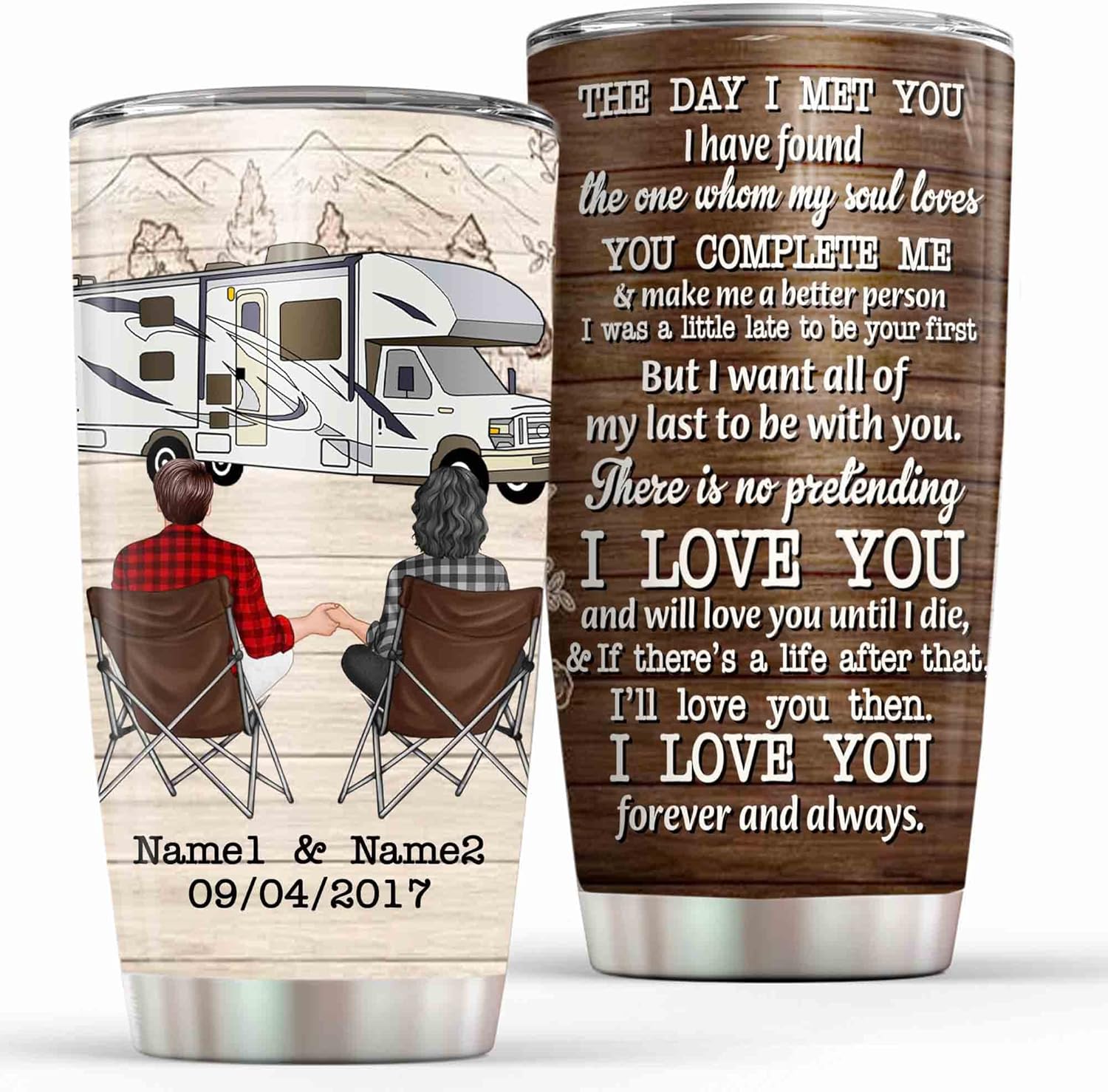 Personalized I Never Dreamed I'd Grow Up To Be A Super Sexy Camping Lady Cup,Camping Gift For Woman Best Friend Bff Bestie,Birthday Gift For Woman Camping Lover on Birthday Christmas,Camping Tumbler