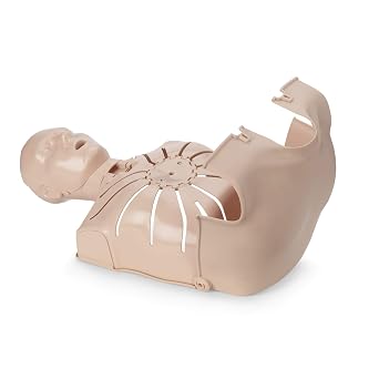 Prestan Ultralite Manikin with Feedback, Adult 4-Pack | 4-pack of UltraLite adult CPR training manikins with feedback for group instruction, skills checks and classroom practice.