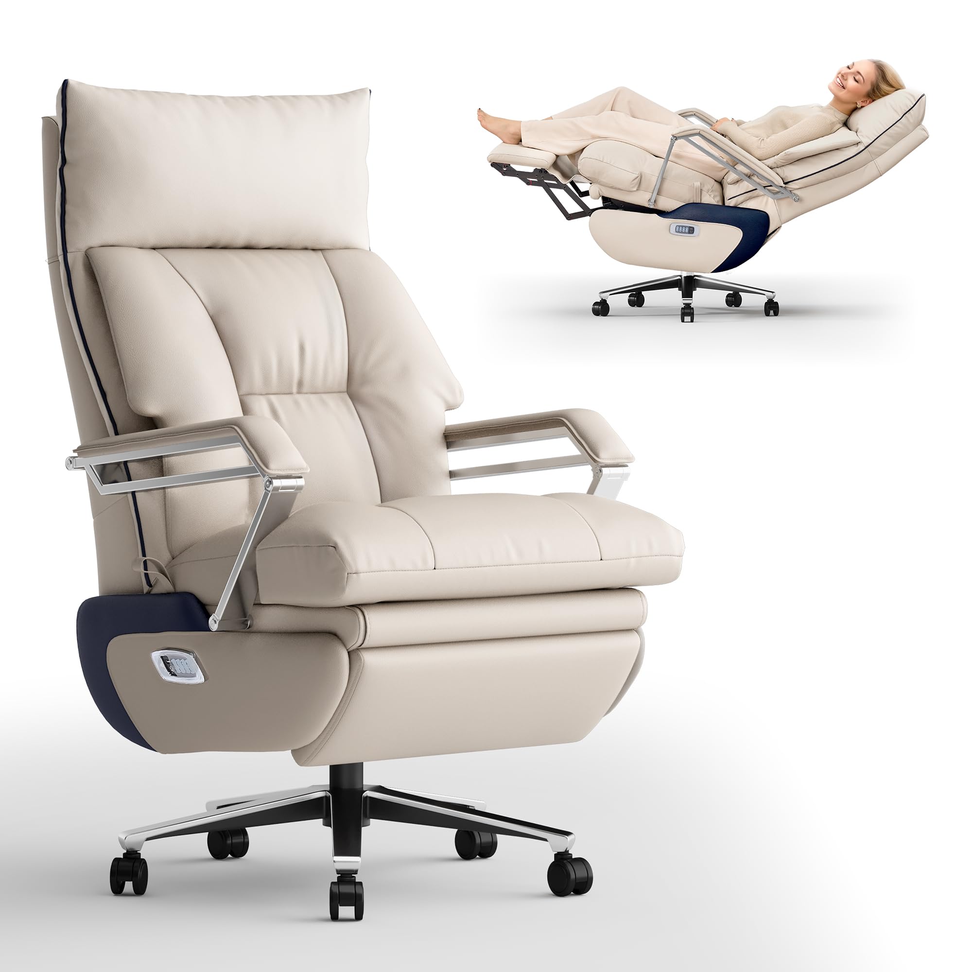 Amazon.com: OKUP® M80A Dual Motor Electric Office Chair with Heat