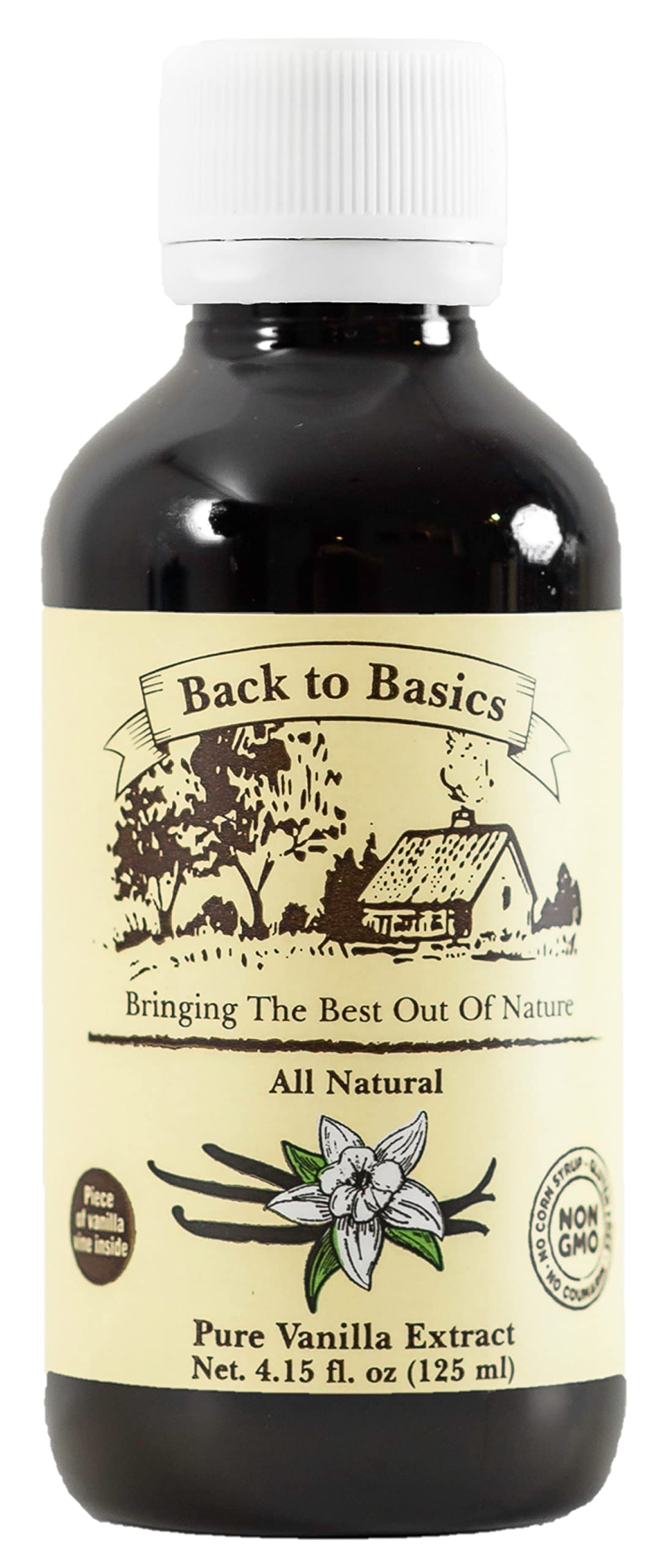 Back to Basics Vanilla (4.25 Oz (125ml) (Pack of 1), Dark)