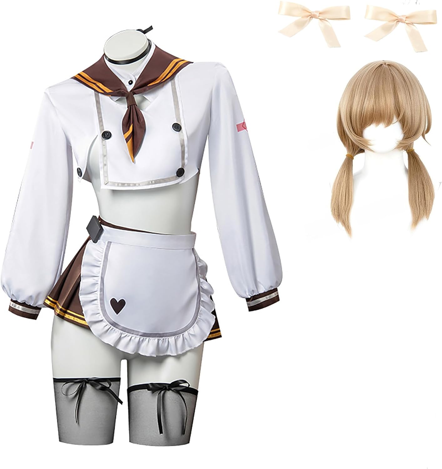 NIKKE ブレッディ コスプレ衣装 ウィッグ　制服 勝利の女神 ニケ Amazon.co.jp: [DOKITOKI] ブレッディ コスプレ 衣装 勝利の女神