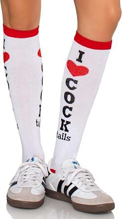 Leg Avenue Womens Knee High Casual Party Socks