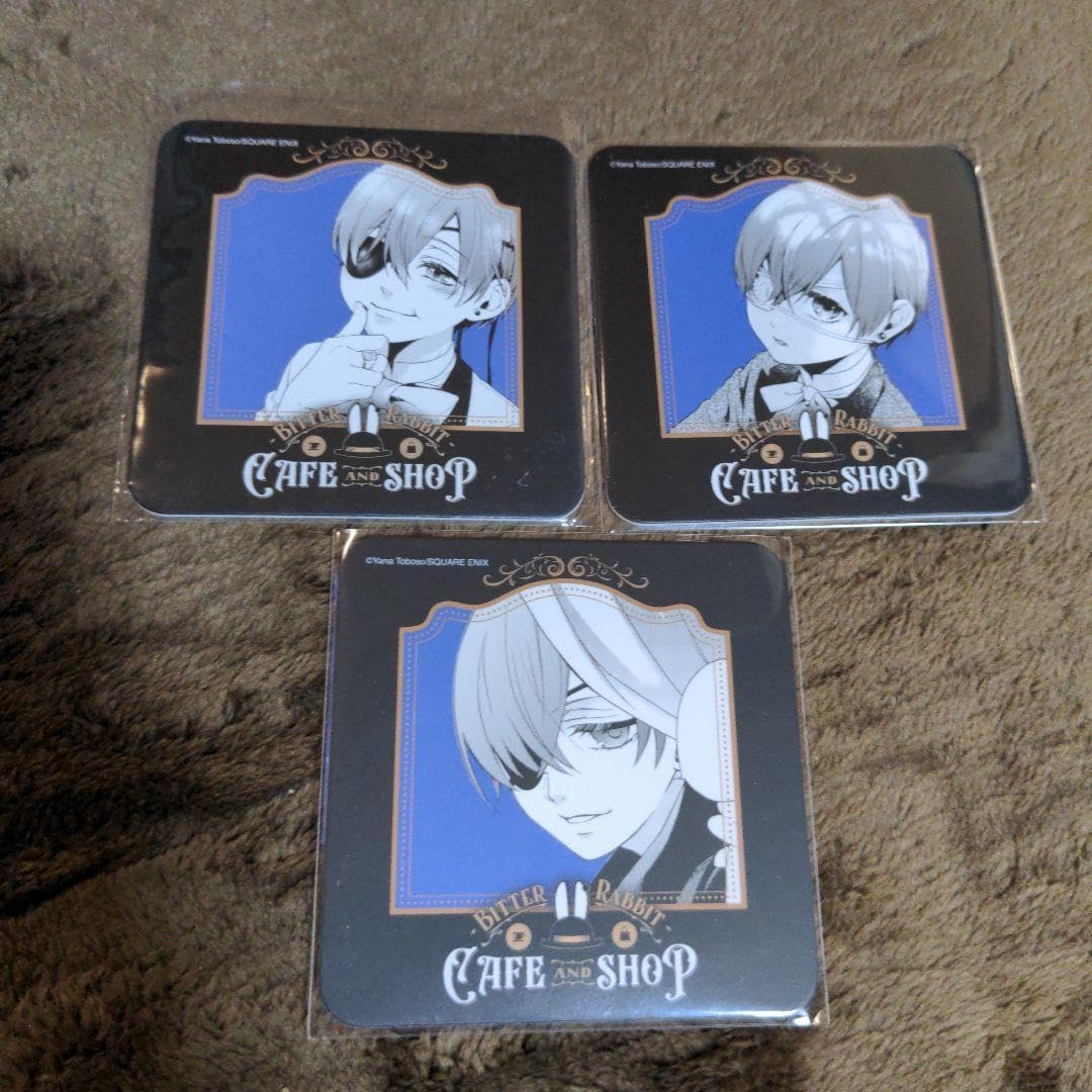 黒執事 カフェ シエル コースター 黒執事 カフェ コースター シエル 2