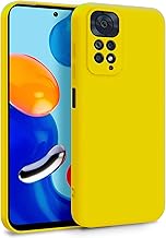 MyGadget Case for Xiaomi Redmi Note 11 | Note 11s in TPU Silicone - Dual Layer Case - Anti-Shock and Anti-Shock Case - Ultra Protective Yellow