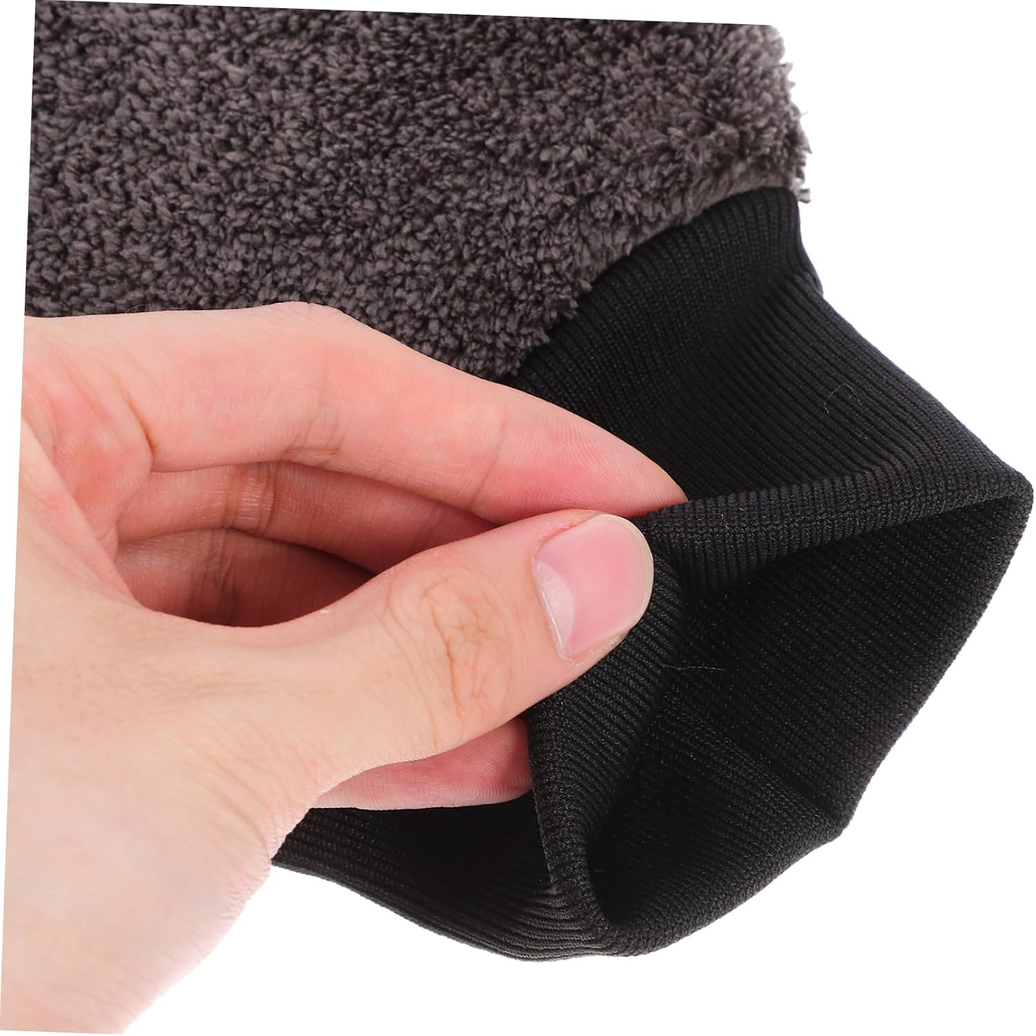 Car Washing Glove Microfiber Wash Mitt for Exterior Vehicle Cleaning Durable Coral Fleece Design Versatile for Car and Household Cleaning Tasks