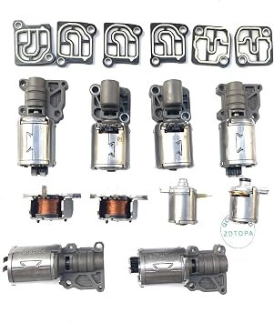 10 قطع 0B5 DL501 7-SPEED انتقال الملف اللولبي كيت متوافق مع أودي C