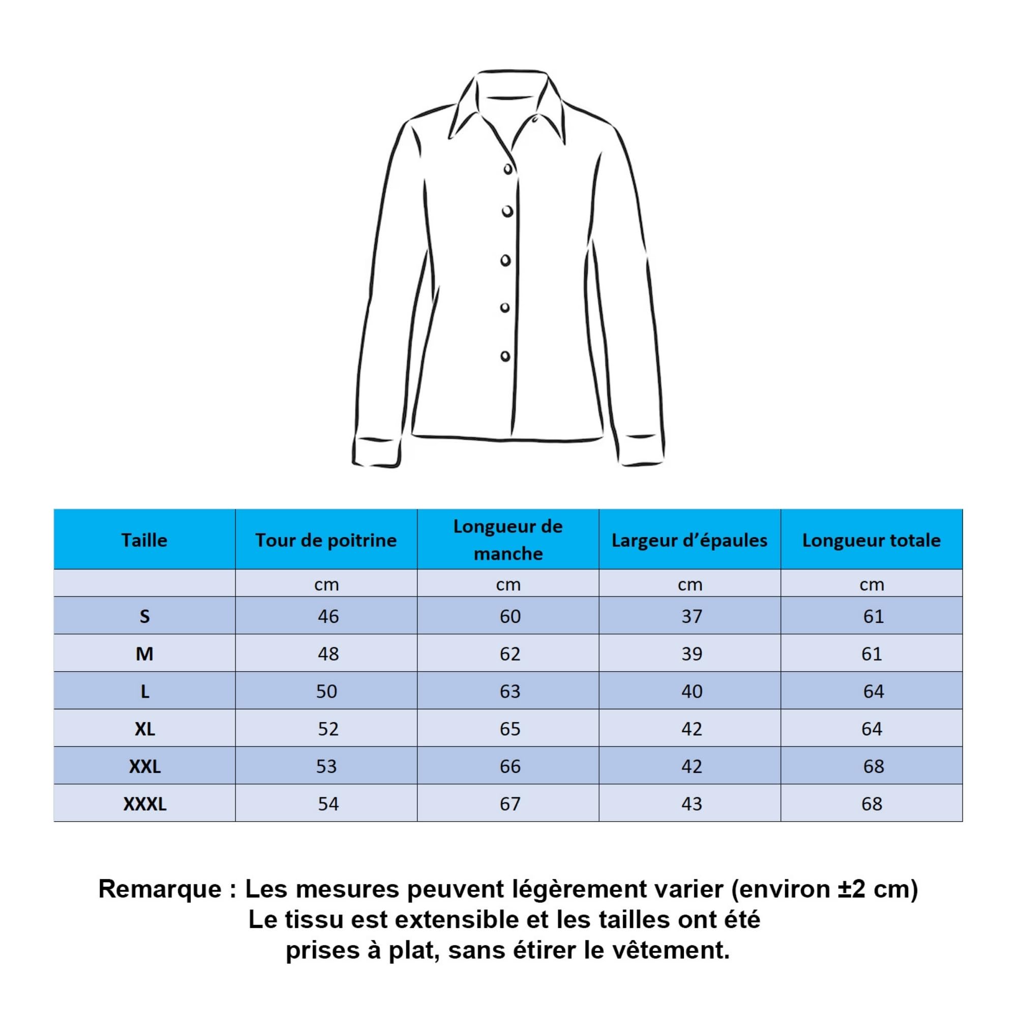 Toocool - Chemise Femme Slim Fit Manches Longues Blouse Blouse Moulante Coton C-S020