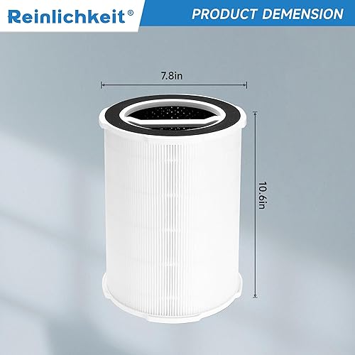 Miniatura 6 de Reinlichkeit Filtro de repuesto para purificador de aire G200G200S, apto para purificador de aire G200G200S, 3 en 1 H13 Ture HEPA y filtro de aire