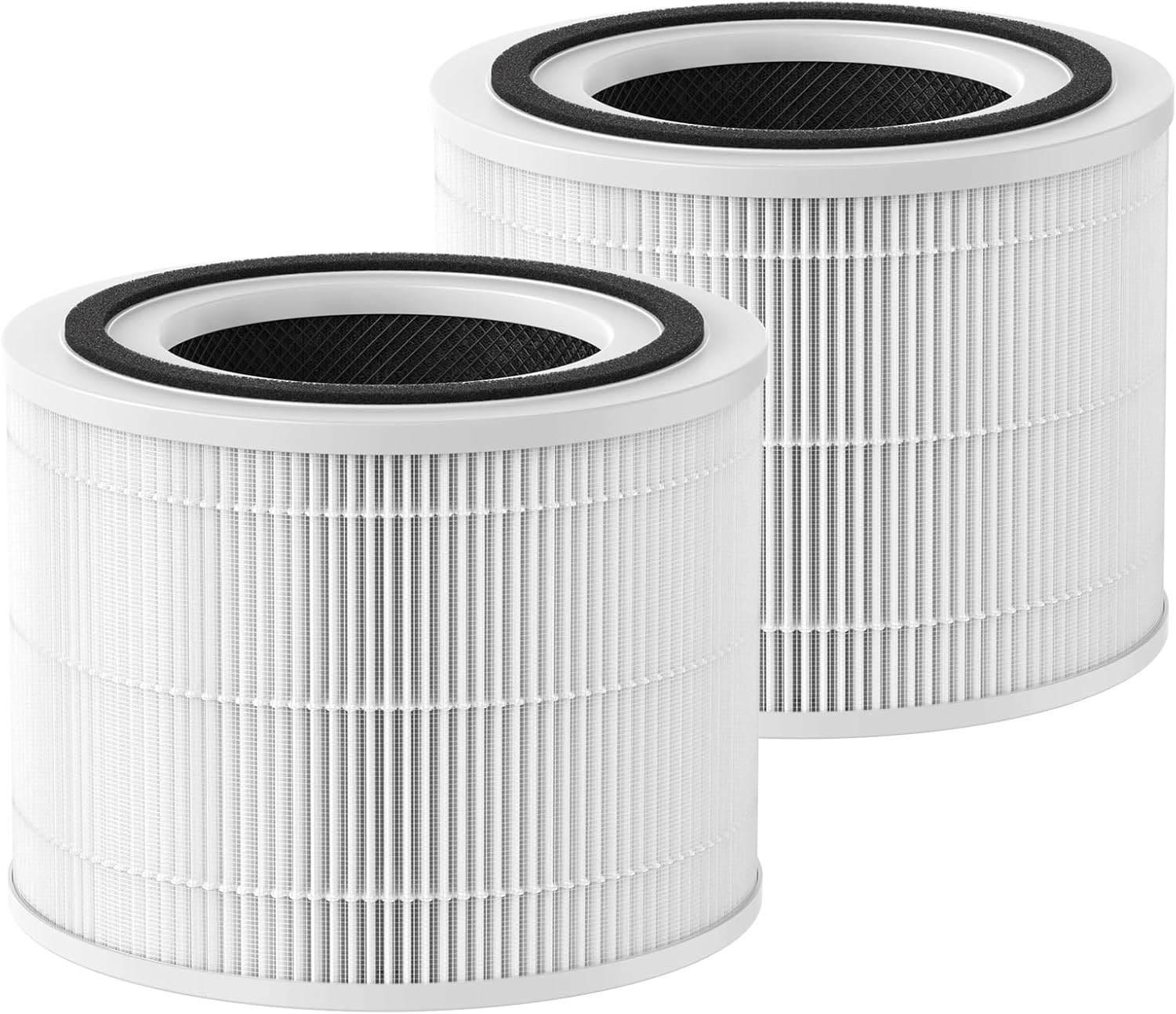 2 Pack 240 Replacement Filter Compatible with Puro 240 Air Purifier, 3-in-1 Air Purifier Filter with Activated Carbon Filters