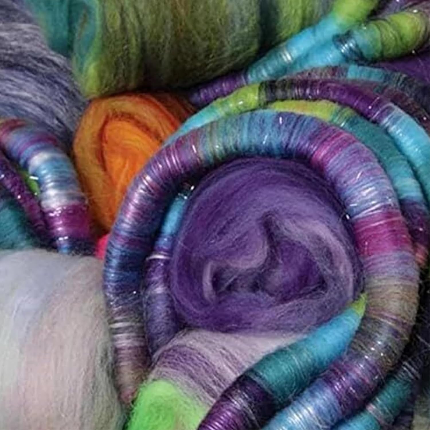 Wool Carding Machine, Wooden Wool Blending Board, Hand Crank Felt Combing Machine, Fast Color Mixing, for Carding Wool Fibers and Making Felt, DIY Craft Making~/
