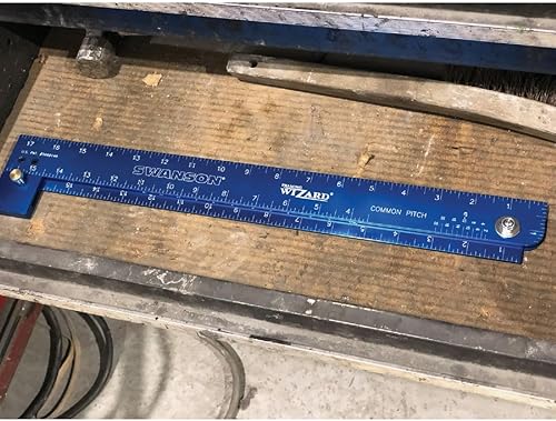 Miniatura 2 de Swanson Tool Co T001WZ - Marco cuadrado plegable de aluminio con tornillo ajustable (llave Allen incluida), 5 herramientas de diseño en uno