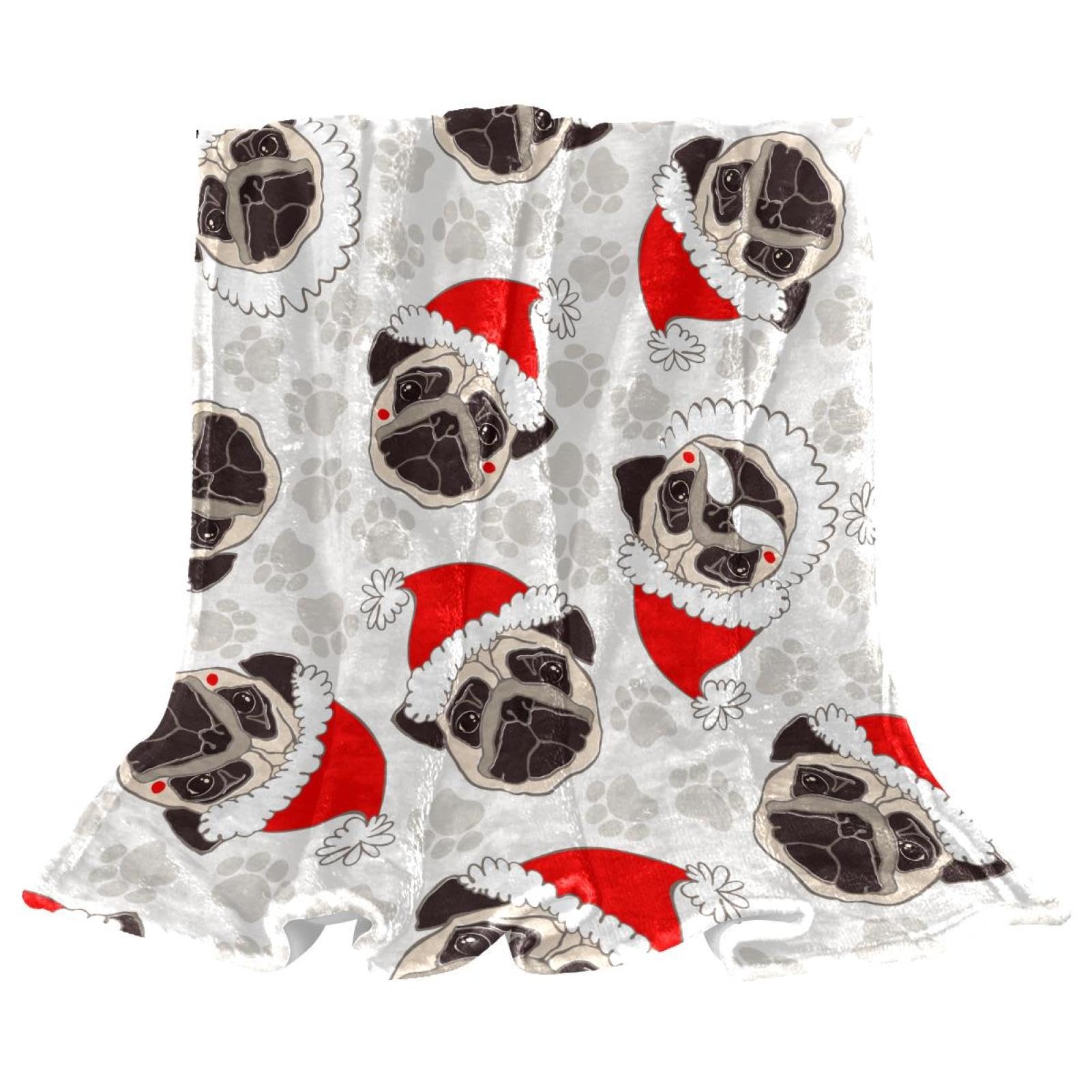 Couverture Polaire Carlin contre le Froid Plaid Doux Canapé Lit
