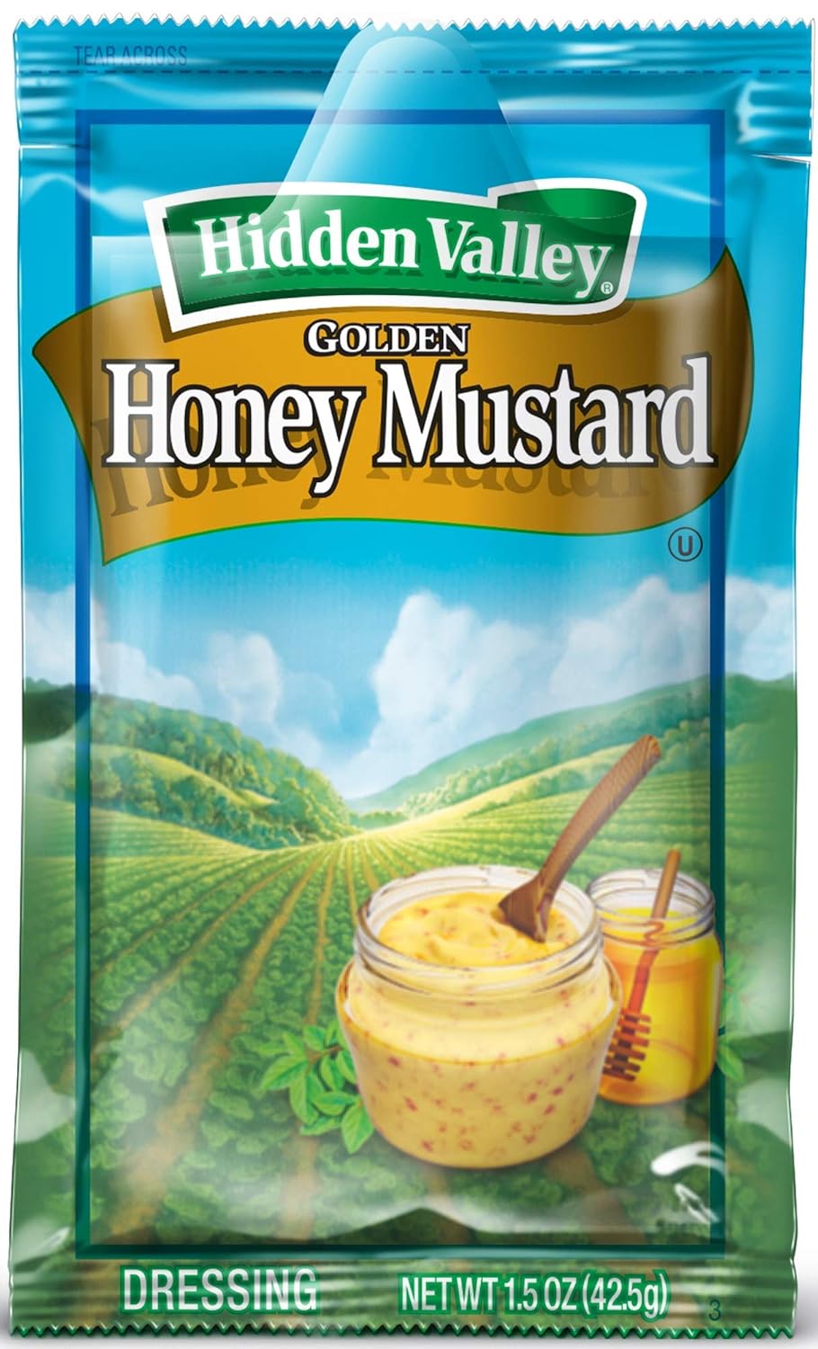 Hidden Valley Honey Mustard Portion Dressing Pack, 1.5 Oz