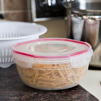 STERILITE Rocket Red Sterilite Plus Ultra Seal Latching Bowl, 4.7 quart