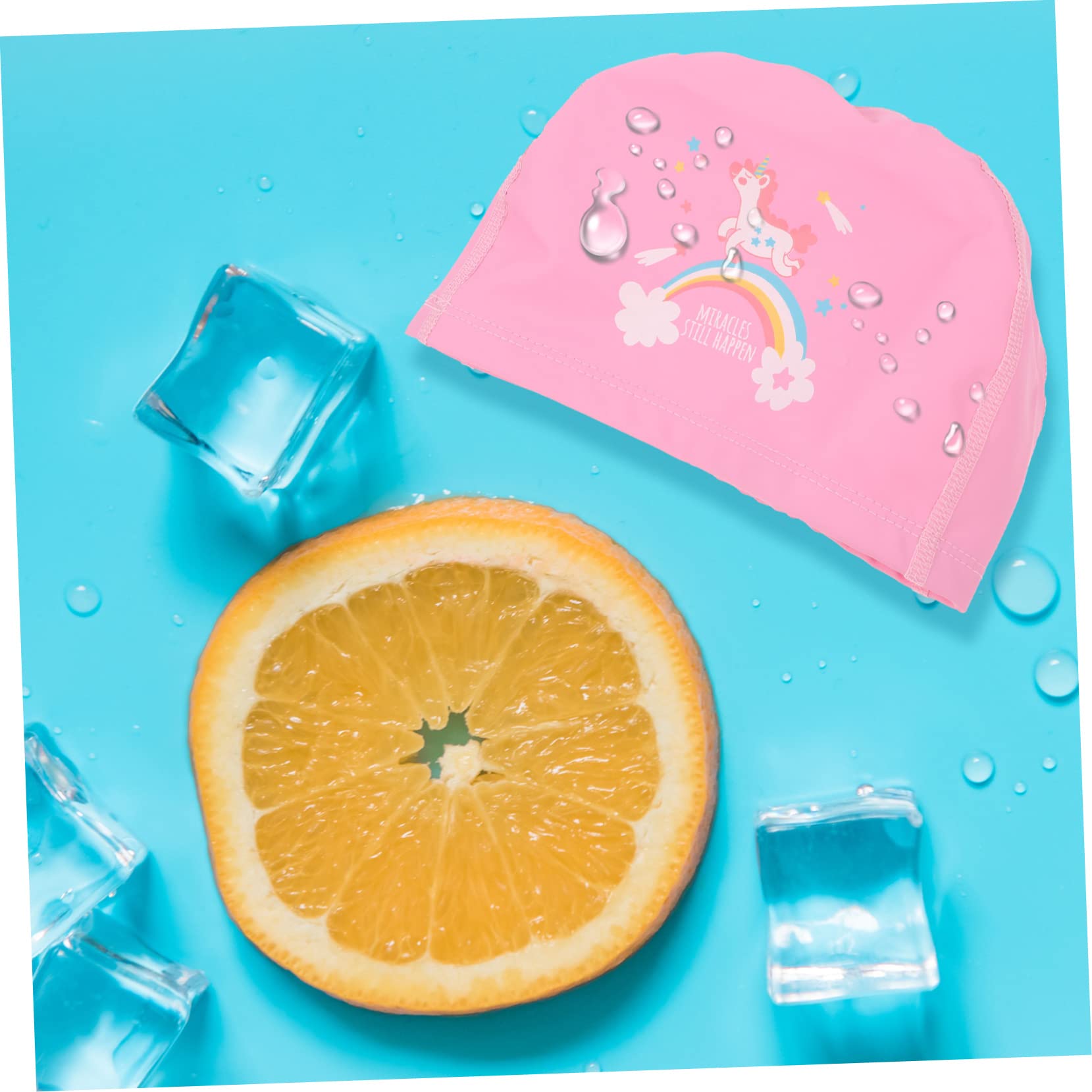 Yardwe Cuffia Da Nuoto Per Bambini 6 Ai 14 Anni 5 Pezzi - Cuffia Protettiva Per Con Design Antiscivolo Per Donne E Ragazzi