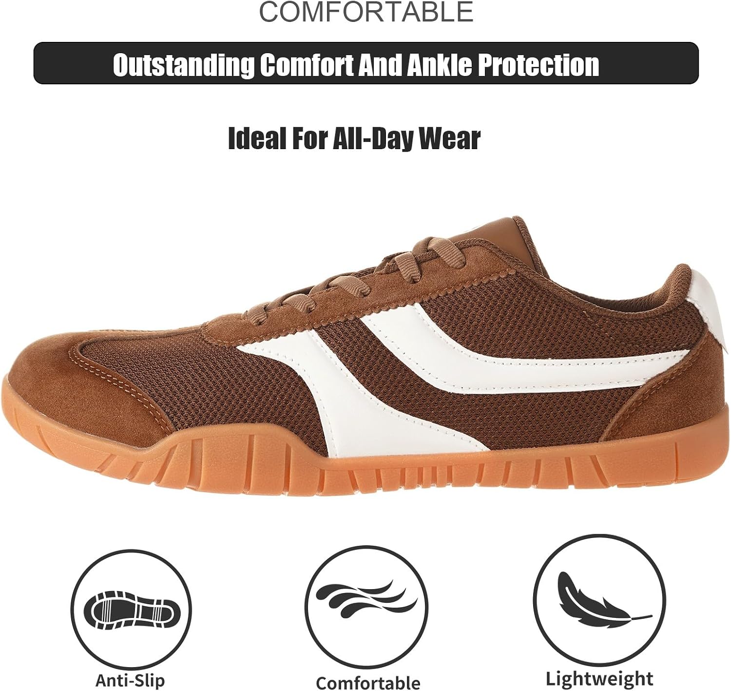 Sisttke Fashion Sneakers for Women Barefoot Shoes Walking Shoes