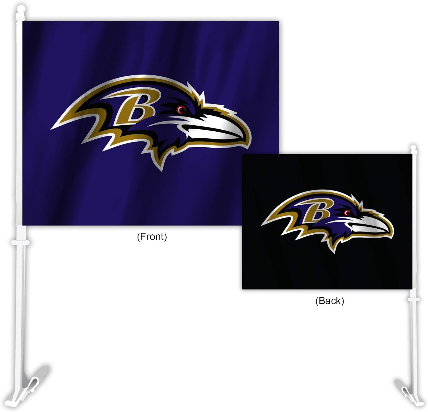 Fremont Die NFL Home & Away Car Flag, 11.5" x 14.5"