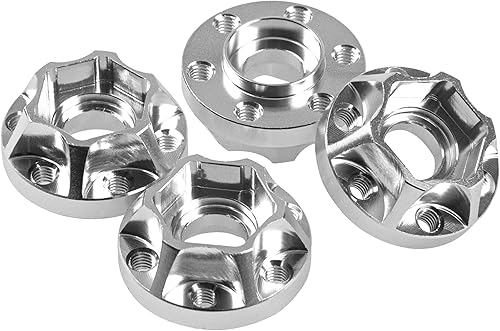 Miniatura 4 de Vgoohobby Metal RC - Extensión de cubo hexagonal de 0.472 pulgadas compatible con llantas de 1.92.2 pulgadas Axial SCX10 Traxxas TRX4 D90 110 RC