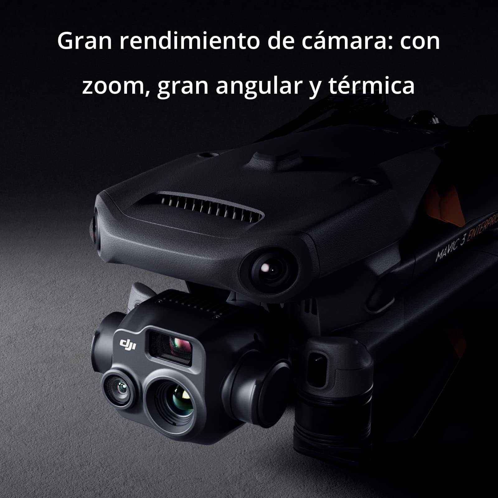 DJI Mavic 3T Worry-Free Basic Combo - dron z kamerą termowizyjną 640 × 512, szerokokątny aparat CMOS 1/2", 56-krotny zoom hybrydowy, czas lotu 39 min, pozycjonowanie z dokładnością do centymetra, C2