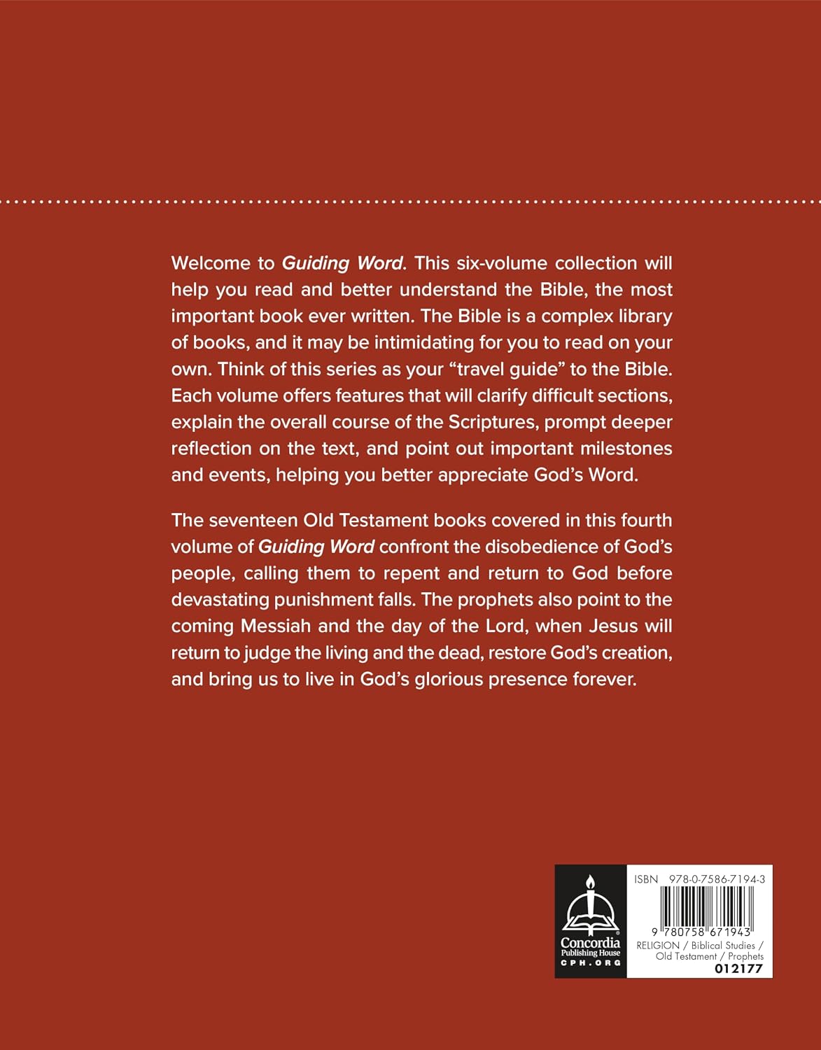 The Books of the Prophets: Guiding Word, Volume 4