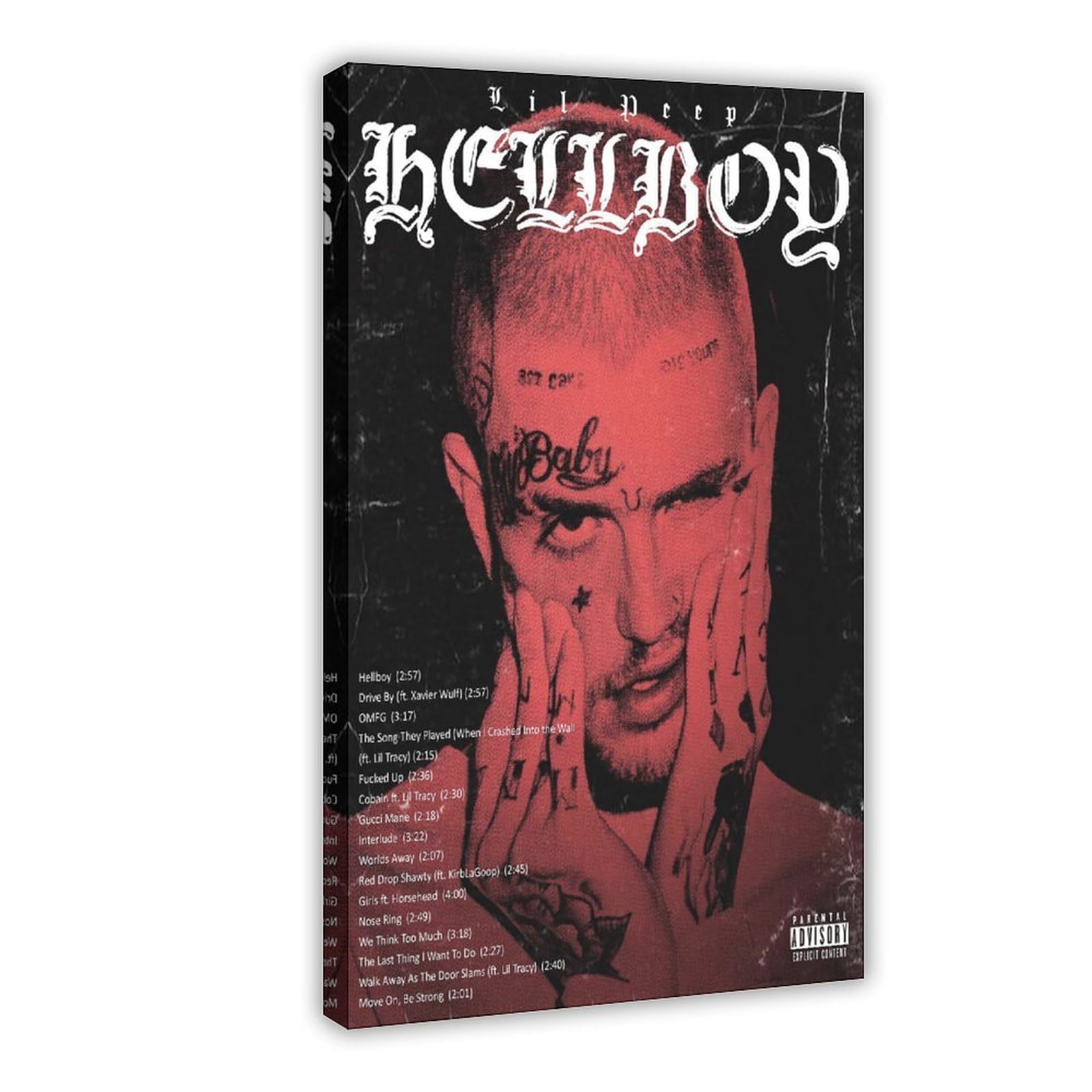 SAOGVDC Rapper Lil Peep Poster (30) Canvas Poster for Home Decor Gift