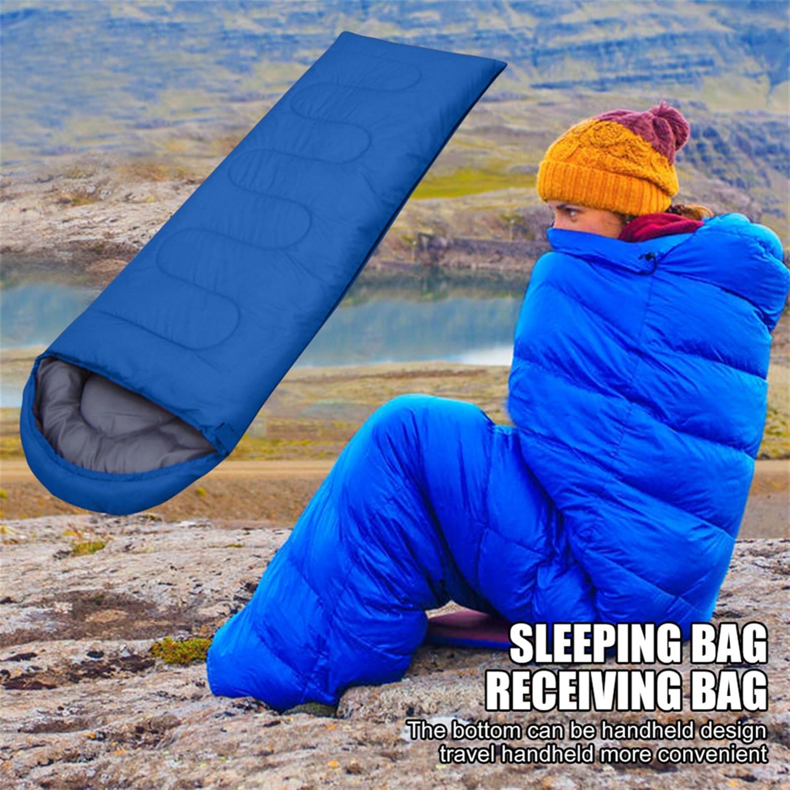 Ultralight Camping Sacco A Pelo Outdoor Viaggiare Escursionismo Primavera Estate Autunno Busta Impermeabile Zaino