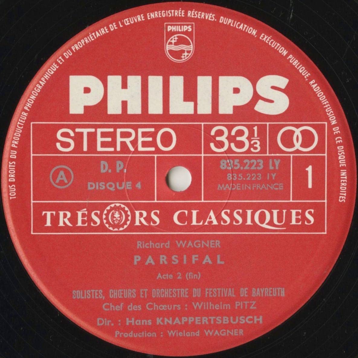 楽劇「パルジファル」ワグナー作曲 ワーグナー：舞台神聖祝典劇《パルジファル》 [初回限定盤