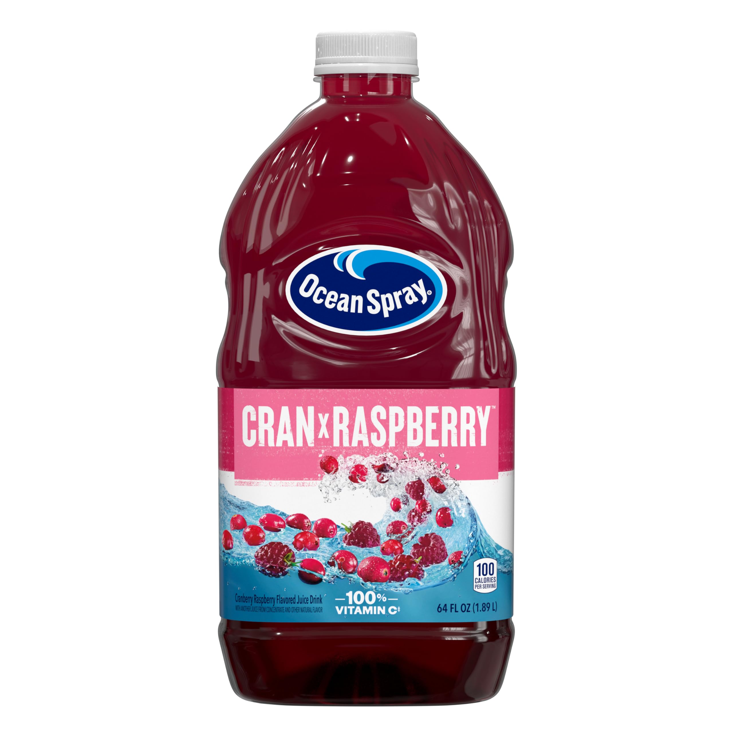 Cran-Raspberry® Cranberry Raspberry Juice Drink, 64 Fl Oz Bottle