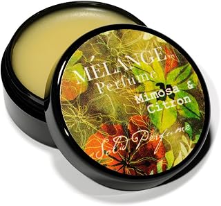 Melange Mimosa Blossom & Citron Solid Perfume Single .56 ounces