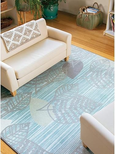 Miniatura 4 de Kaplan Early Learning Sense of Place - Alfombra de felpa inspirada en la naturaleza de 6 x 9 pies