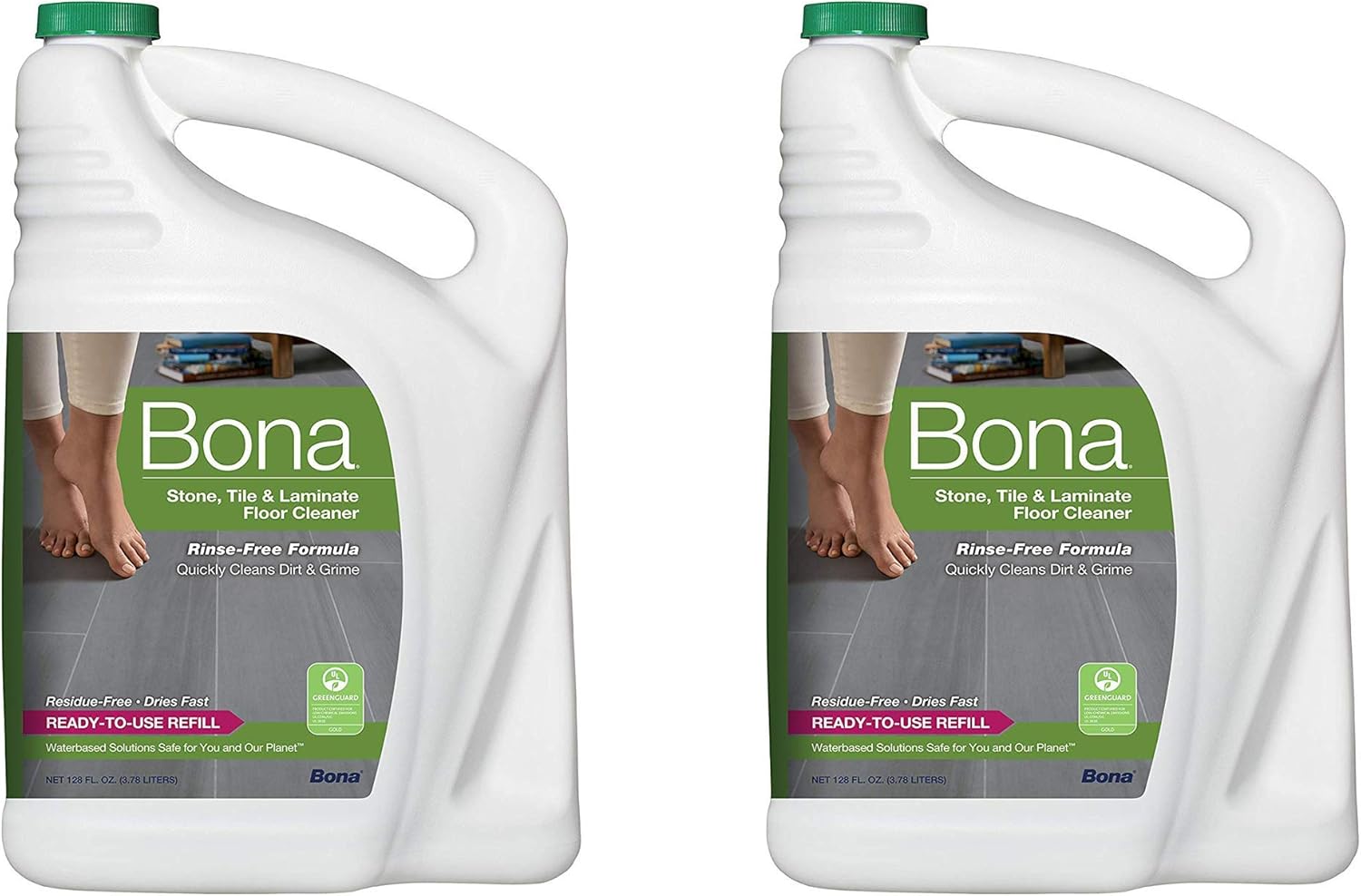 Bona Stone, Tile & Laminate Floor Cleaner Refill, 128 oz