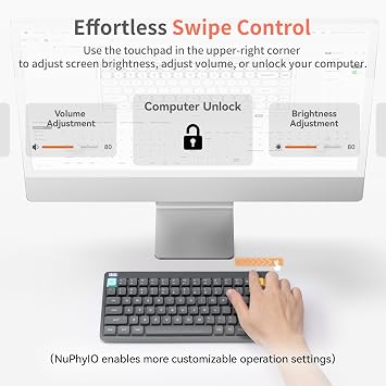 nuphy Node75 Low Profile Wireless Mechanical Keyboard (US Layout)