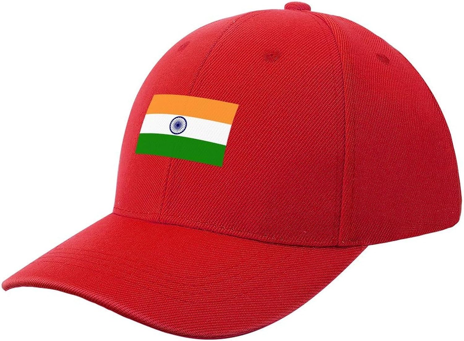 Boys Girls Republic of India Flag Baseball Cap, Adjustable Snapback Sun Protection Trucker Hats Outdoor Travel