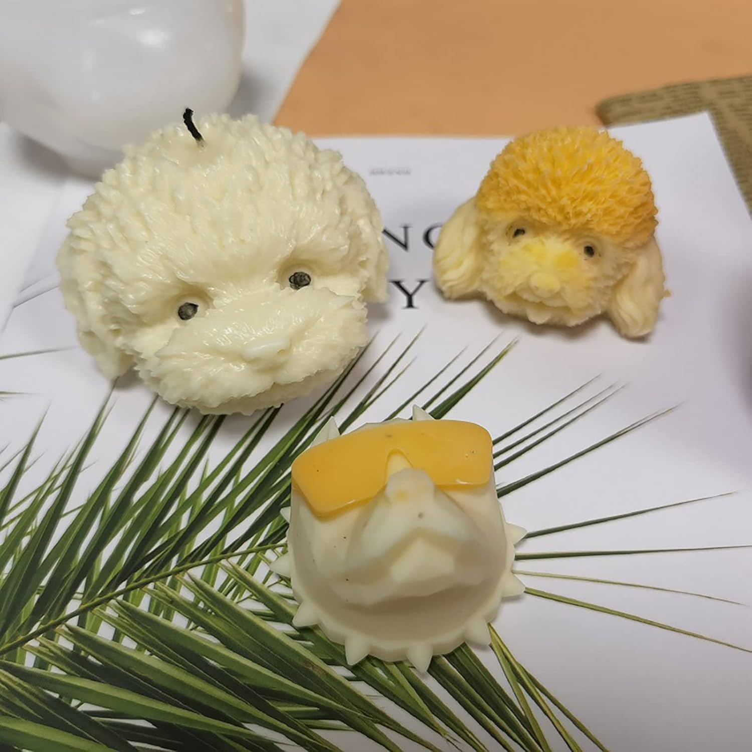 4 Pack Dog Mold Dog Soap Mold Teddy Dog Mold Handmade Soap