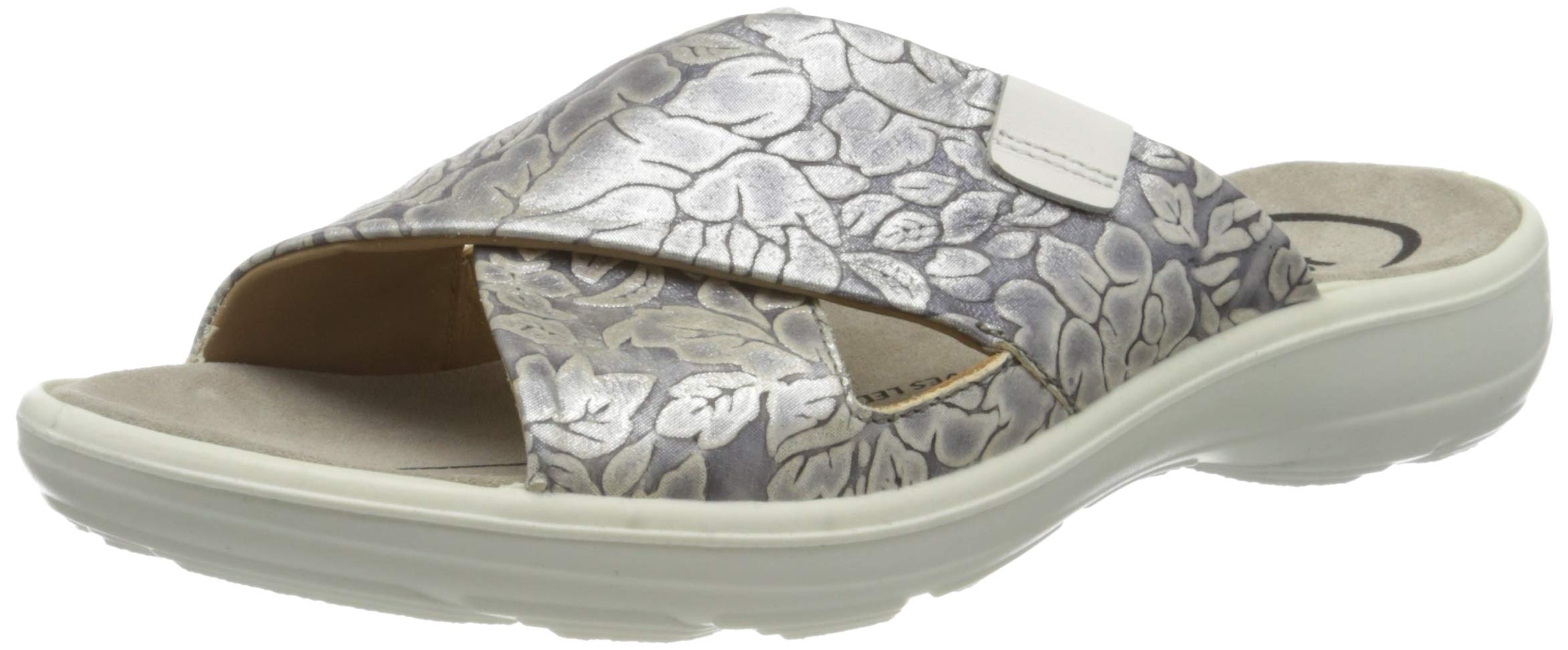Jomos Women's Riva Mules, Silver Grey 286 2121, 3.5 UK