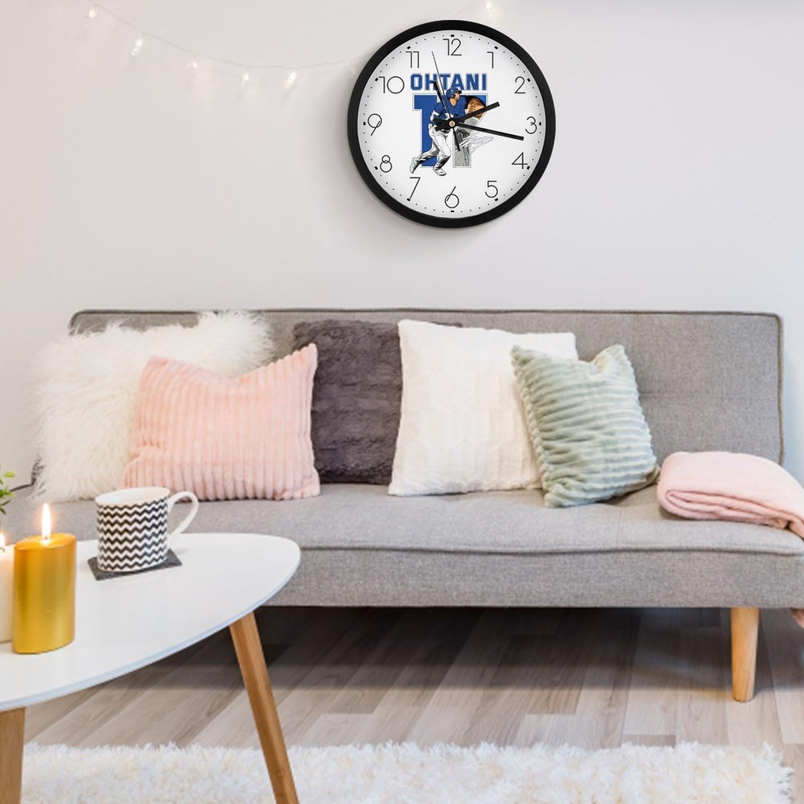 Amazon.co.jp: シンプル 壁掛け時計 2023 WBC 侍JAPAN 大谷翔平 野球