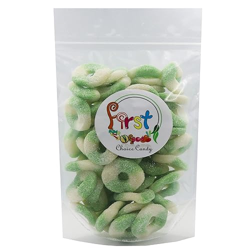 Miniatura 7 de FirstChoiceCandy Mini anillos de goma (fresa agria, 2 libras (paquete de 1))