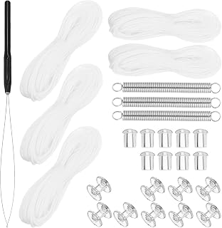 Gatuida Rv Blinds Repair Kit Camper Window Shade Accessories Pleated Shade Cord Replacement