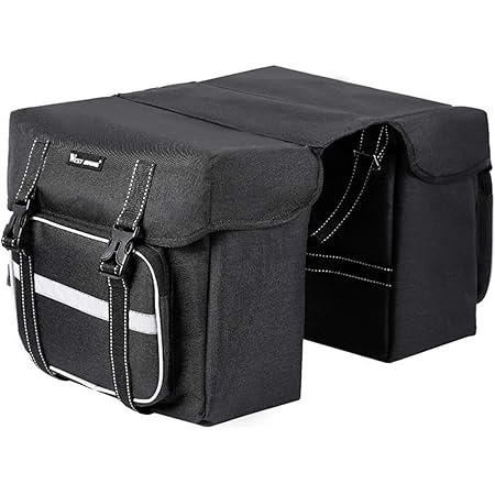 MOSISO 25L Fahrradtaschen 2er Set - Wasserdichte Packtaschen Für Gepäckträger
