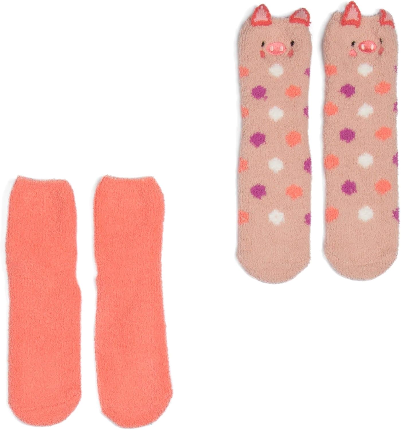 Trolley Friends Socks 2pk - Fits Shoe Size 4-10, 99% Polyester & 1% Spandex, 2 Pack
