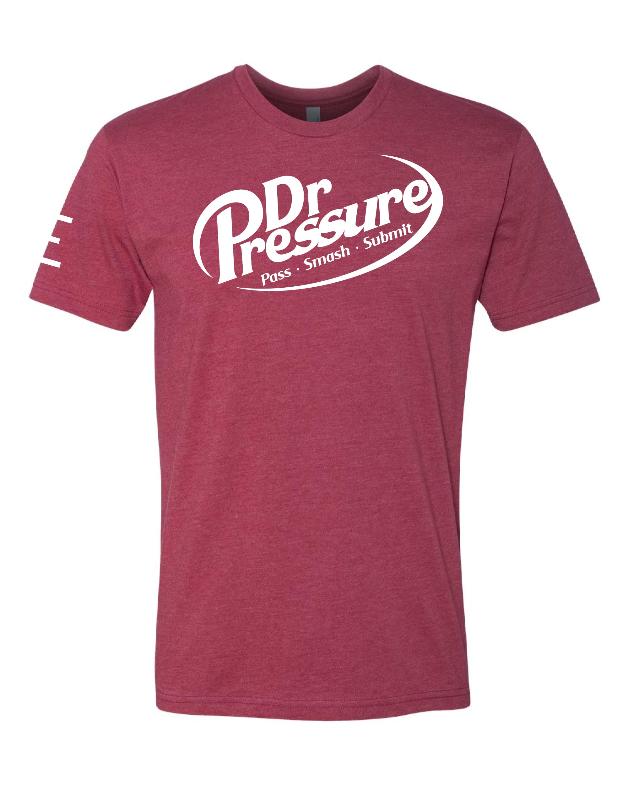 3THREEJIU-Jitsu - Dr. Pressure - Pass, Smash, Submit - BJJ Funny Meme Premium T-Shirt